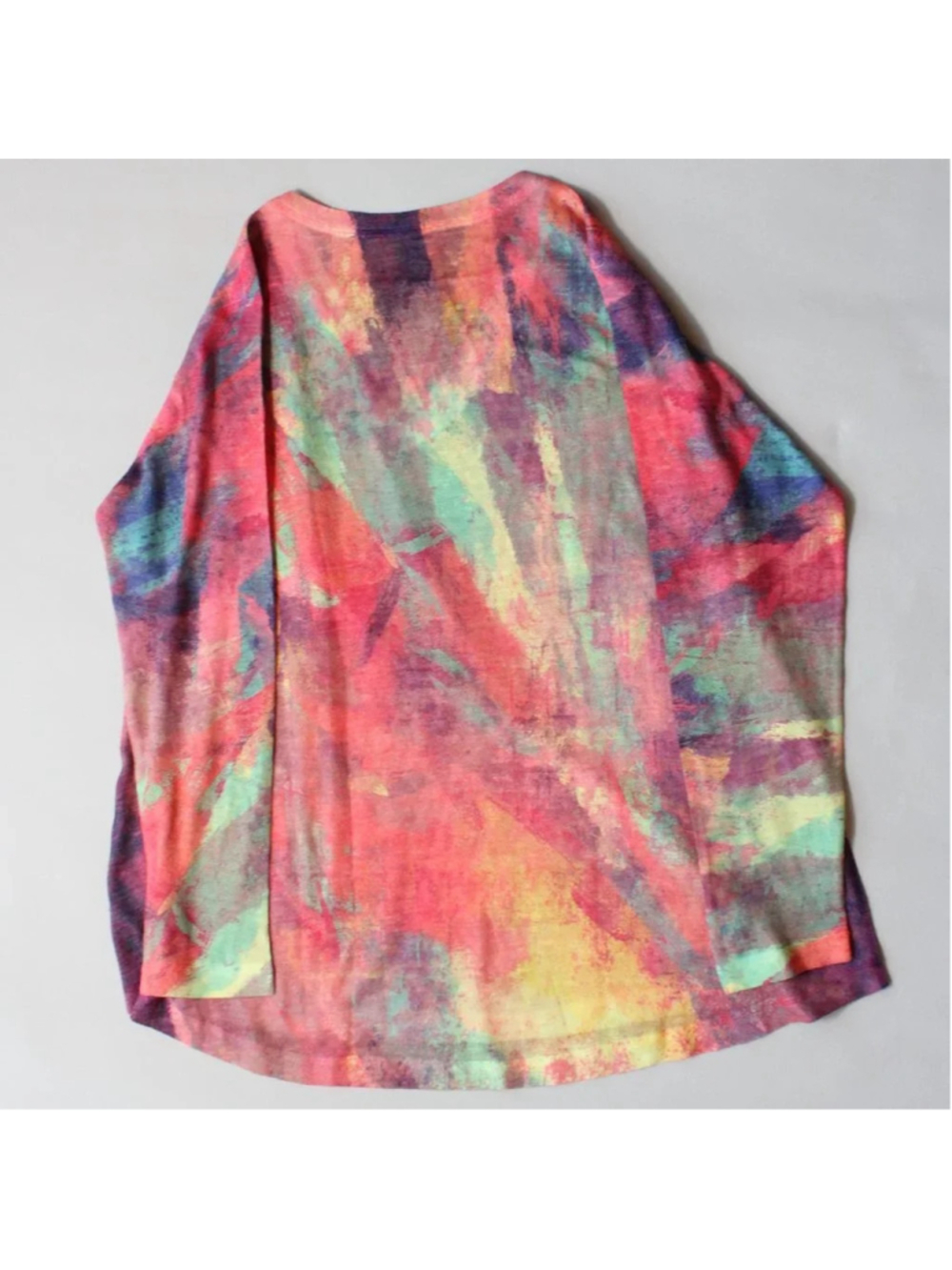 SOFT SURROUNDINGS Multicolor Abstract Sweater - Picture 3 of 4